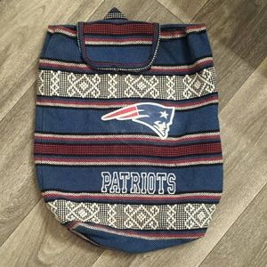 NFL Patriots Cinch Top Bag